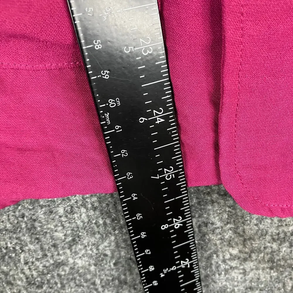 Code Mode Jacket Womens‎ XS Fuchsia Pink Lightweight Open Blazer Pocket Relaxed